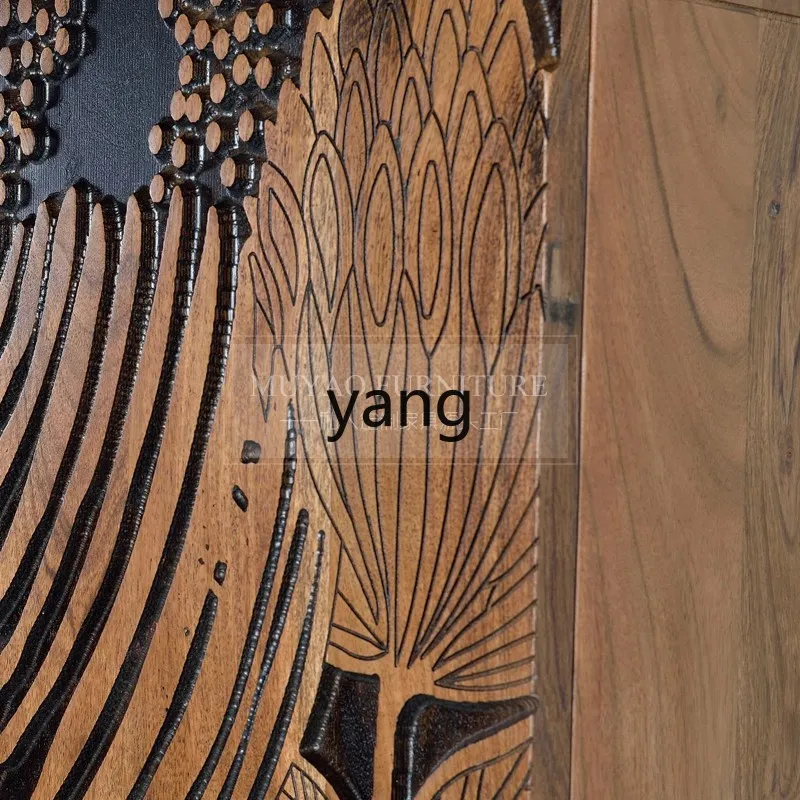 lzr Retro American Style Sideboard Bohemian Simple Storage Cabinet