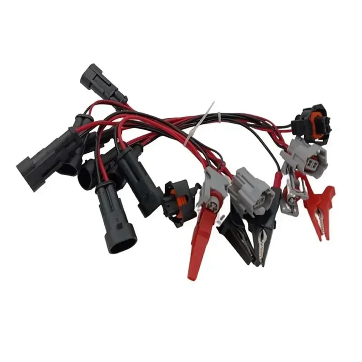 

7pcs/Lot Common Rail Injector Tester Cable for Nozzle Adapter Plug Cables Harness Cord