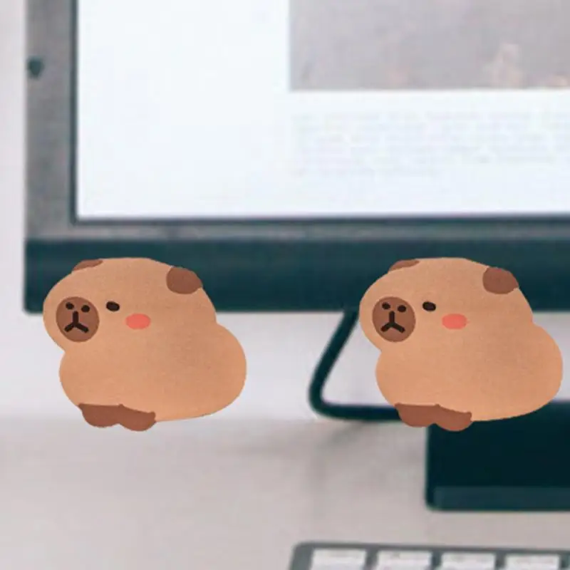 Animal Writing Memo Pages Sticky Notes Vivid Colors Memo Pads Bright Erasable Note Pads Versatile Memo Pages For Home Offices