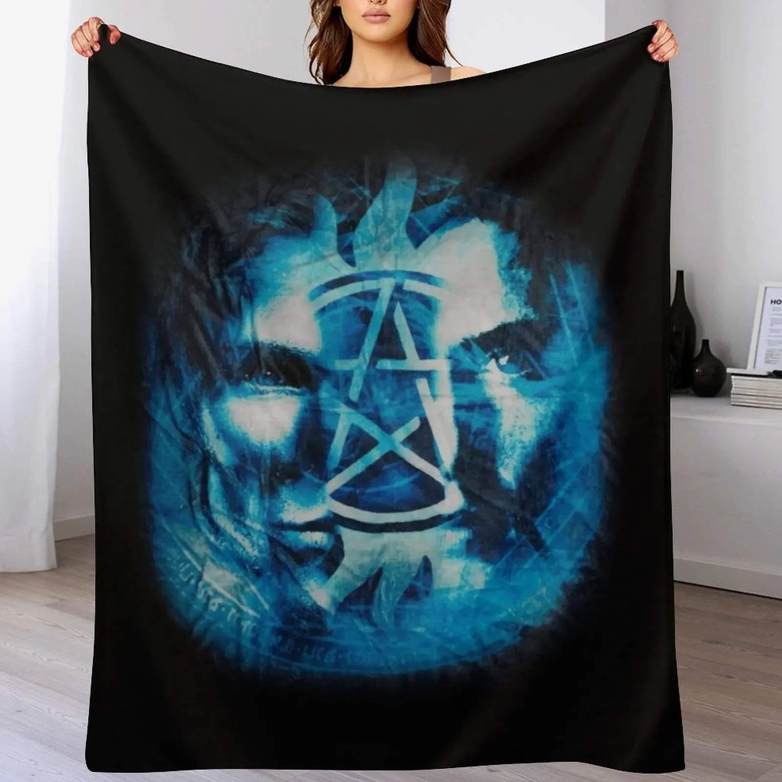 The Winchesters Sign Throw Blanket Decoratives Cute Plaid Blankets