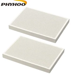 Square Honeycomb Refractory Bricks for Gold Silver Copper Jewelry Welding Processing Round Welding Plate with Heat Insulation
