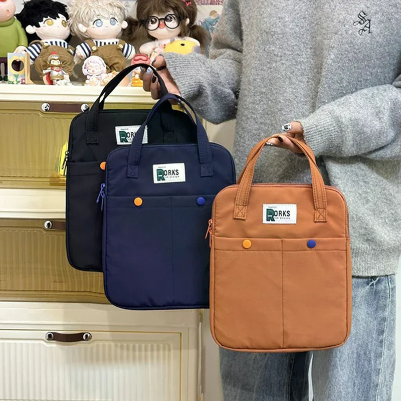 

Cute Korean Tablet Sleeve Pouch For Xiaomi 8-10 Inch Laptop Bag For Macbook Lenovo11-14 Inch Carrying Laptop Tablet Handbag