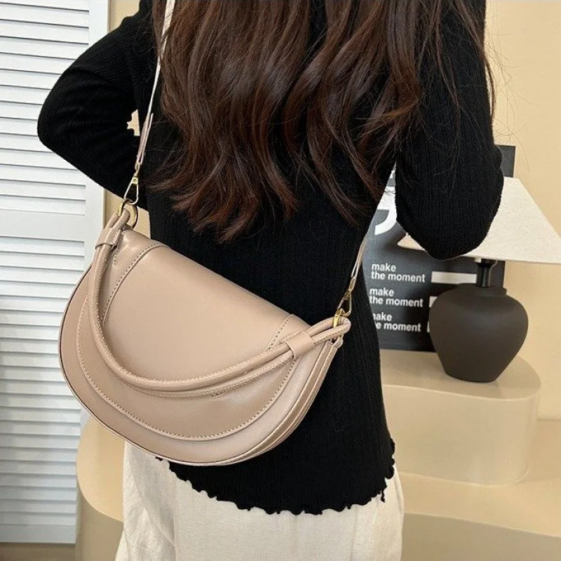 

2025 New High-end Luxury Brand Ladies Leather Shoulder Bag Famous Designer Vintage Elegant Paris​