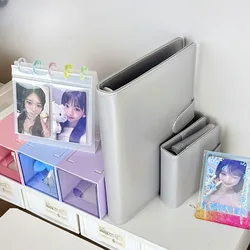 Tela vaquera azul A5 A8 con cuero de amor, carpeta DIY, cubierta para cuaderno, Agenda, cubierta de papel de planificación, papelería escolar