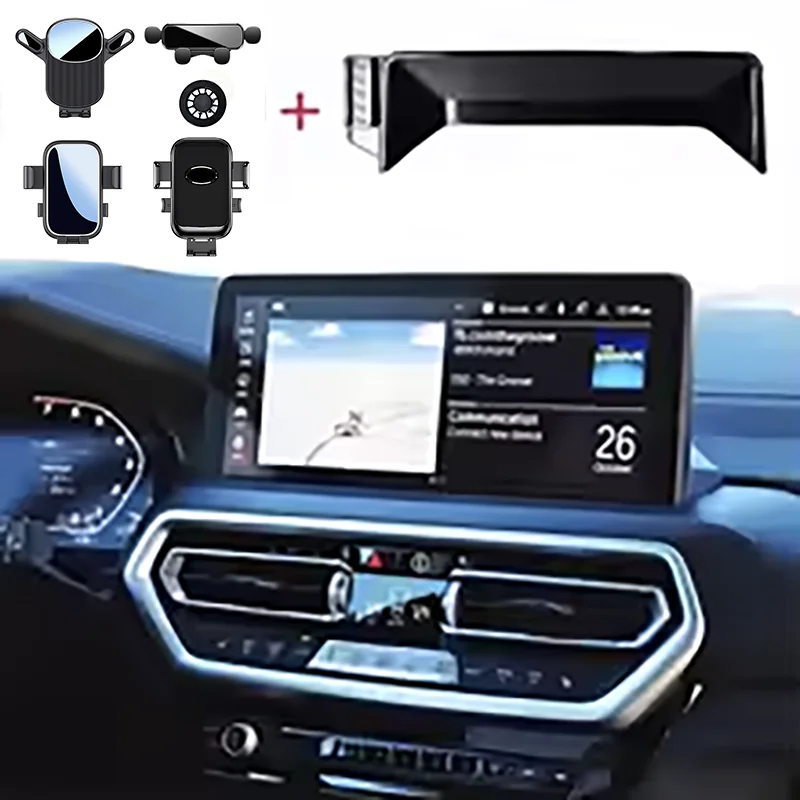 

Car Phone Holder For BMW X3 G01 2022 2023 2024 Screen Panel Fixed Base Bracket Mount Car Accessories
