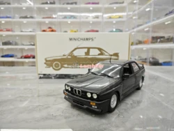 Minichamps 1:18 For BMW M3 E30 1987 simulation alloy metal car model collection ornaments