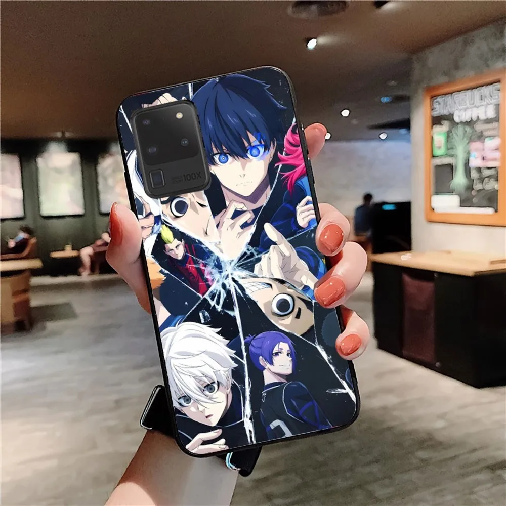 Blue Lock Anime Phone Case For Samsung S 9 10 20 21 22 23 30 23plus Lite Ultra FE S10lite Fundas