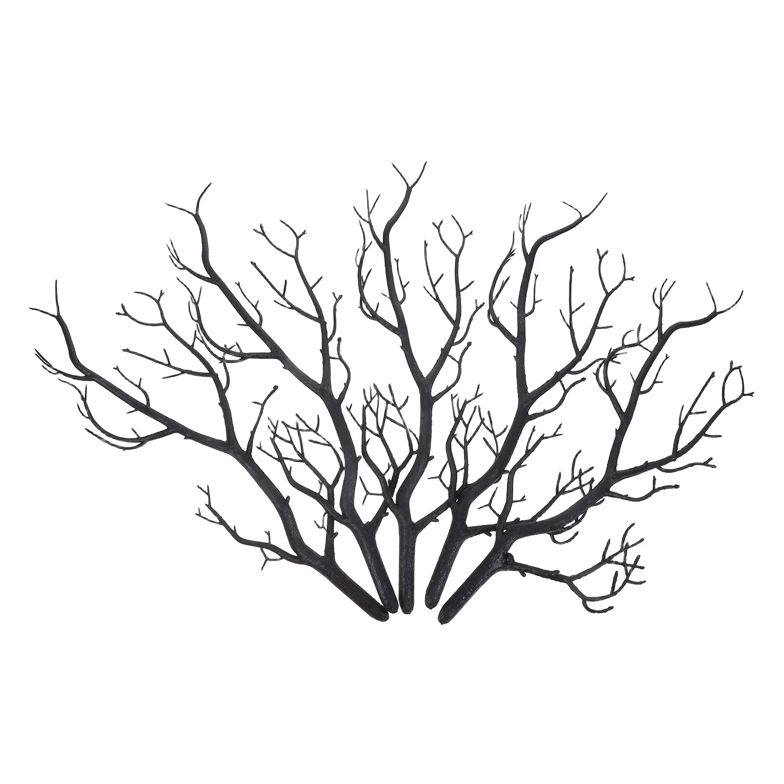

5pcs Artificial Dried Tree Branches Realistic Plastic Twigs For Home Decor Wedding Party Christmas Halloween Rustic Event Craft