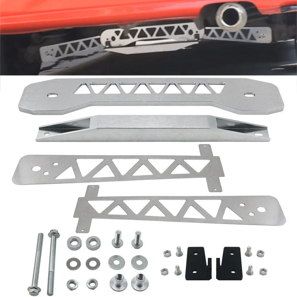 Racing Car Rear Lower Subframe Brace Tie Bar Billet Aluminum Lower Control Fake Arm Complete Kit For Honda Civic Fg2 Fd 06-11