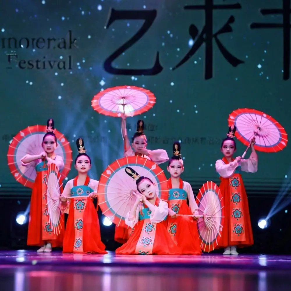 Chinese Antique Wedding Bride Oiled Paper Umbrella Dragon and Phoenix 10 Colors Costumes Photography Umbrella