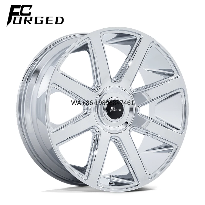 

1 Piece Custom Forged Alloy Wheels 18 19 20 21 22 23 24 Inch 5x112 5x114.3 5x120 Car Wheels for Luxury Car Suv Cybertruck Etc.