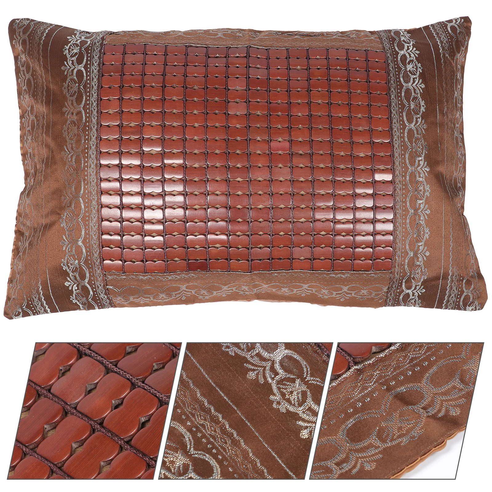 

Cool Covers Rectangular Summer Home Decorative Cushion Cases Natural Strong Material Lightweight Easy Storage Outdoor