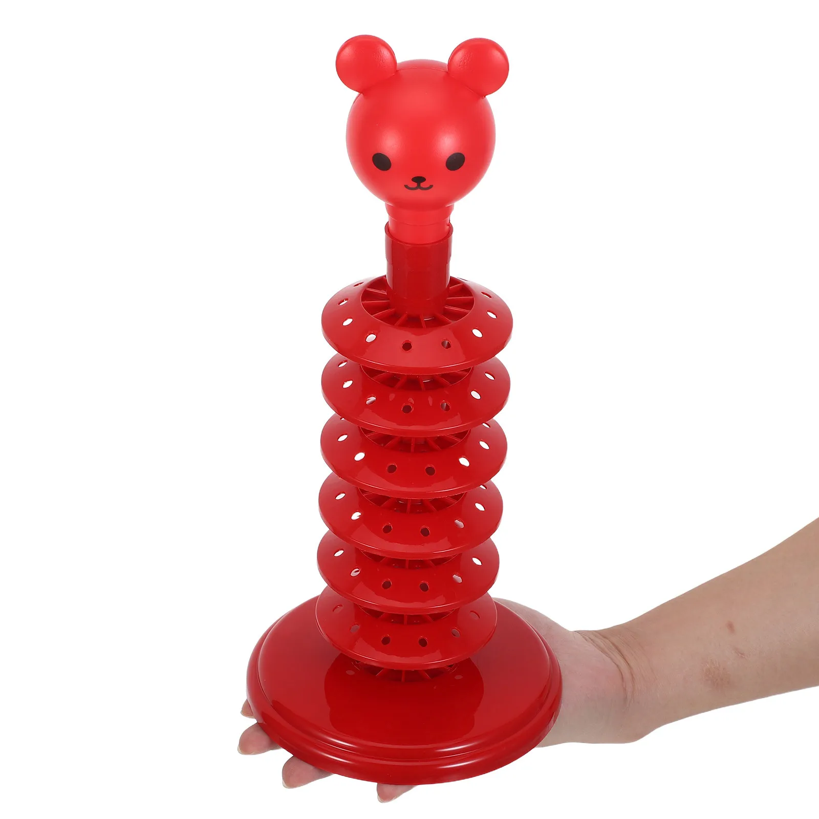 حامل عرض حلوى متعدد الطبقات من الأكريليك الشفاف لمنظم الحلويات والحلويات مع أرفف متعددة لطاولة المتجر