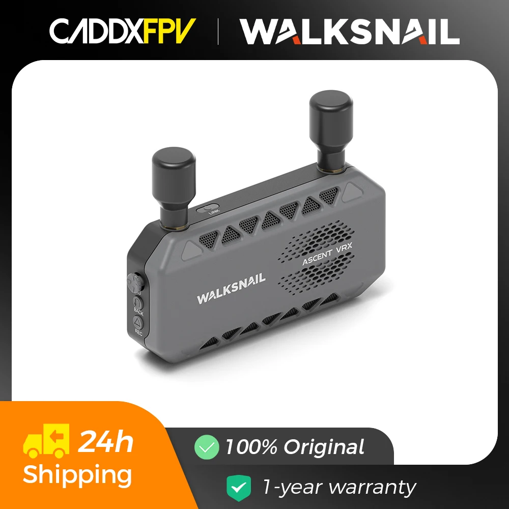 CADDXFPV Walksnail Ascent VRX Receiver 5.8G HDMI Input Compatible with FPV Goggles Displays for FPV Drones