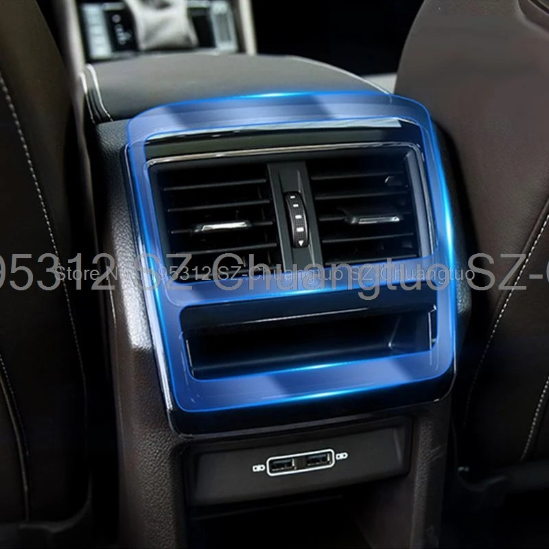 Przezroczysta folia ochronna TPU do Skoda Superb 2021-2023 Konsola środkowa samochodu Panel przekładni Naklejka naprawcza Akcesoria wewnętrzne — zdjęcie 5