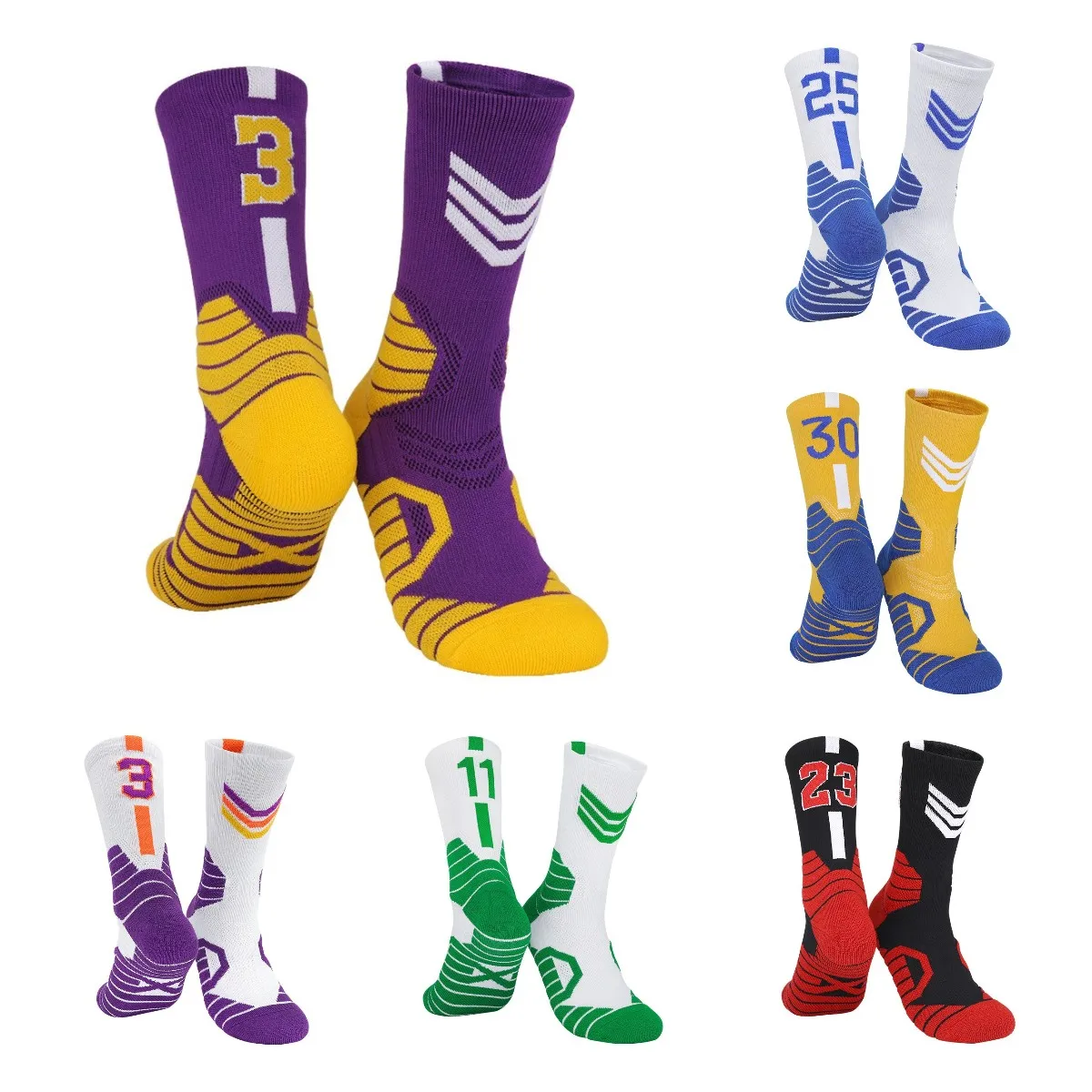 Adult and children Basketball Socks Men's Professional Sports Socks High Quality Medium Tube Cotton Socks Towel Bottom Ball Sock