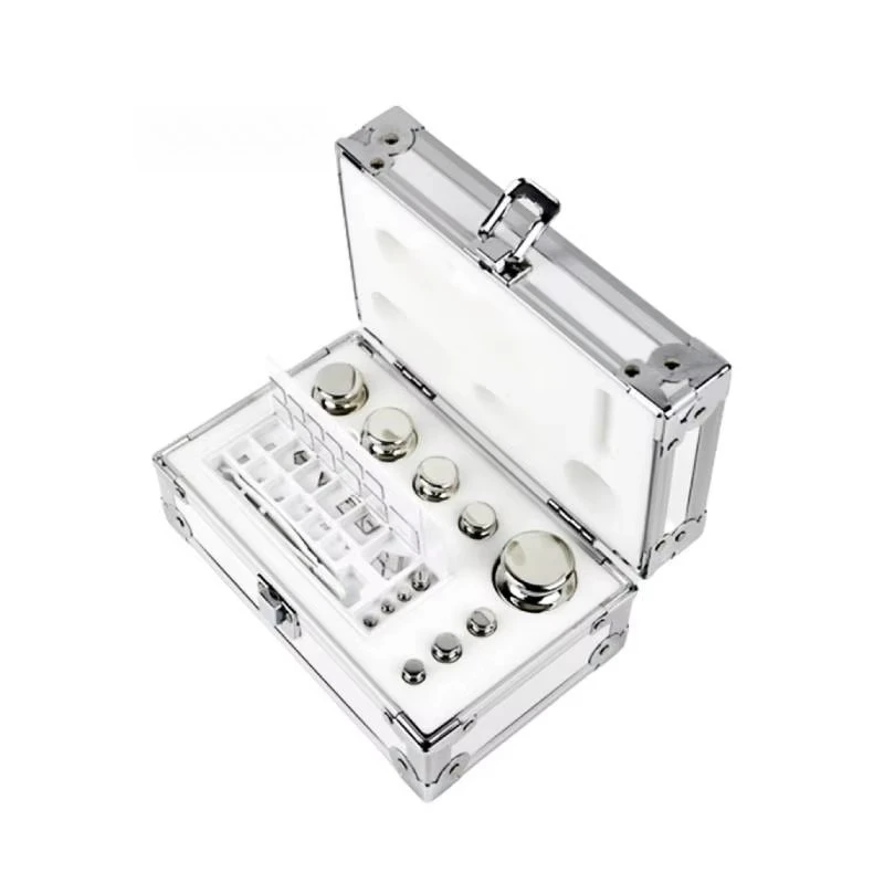 ACCURATEWT OIML F1 Calibrated Weight Set 1mg to 500g Stainless Steel for Lab Industrial Use