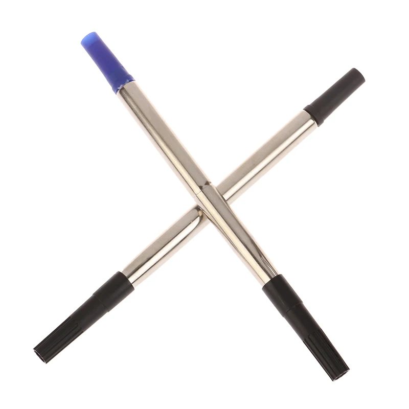 2Pcs 11.6CM Ballpoint Metal Pen Refill 0.5mm 0.7mm Tip Fits For Parker Treasure Pen