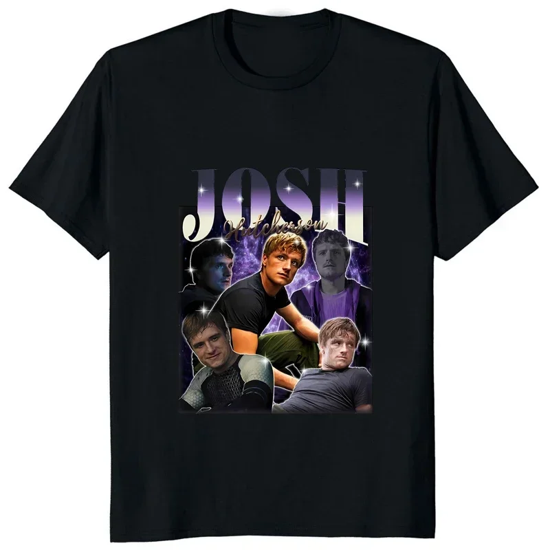 

Josh Hutcherson The Eras T-Shirt Classics Casual Fashion Streetwear Hip Hop Women T Shirt Loose Hipster Comfort Soft Man Tshirt