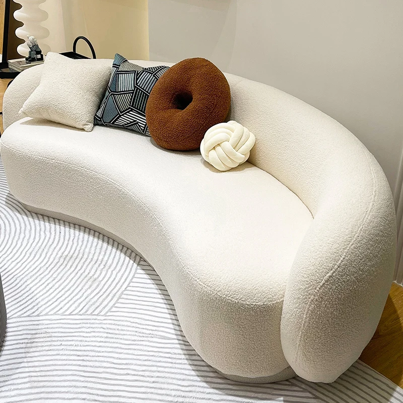 

Luxury Beauty Waiting Room Sofa Furniture Office Reception Chair Hair Beauty Spa Salon Waiting Benches Cashmere Sofa