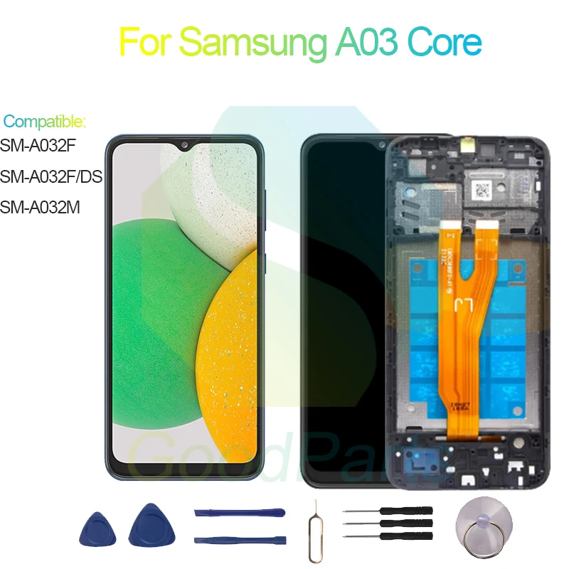 

Для Samsung A03 Core Screen Display Замена 1600*720 SM-A032F/DS, SM-A032M A03 Core LCD Touch дигитайзер