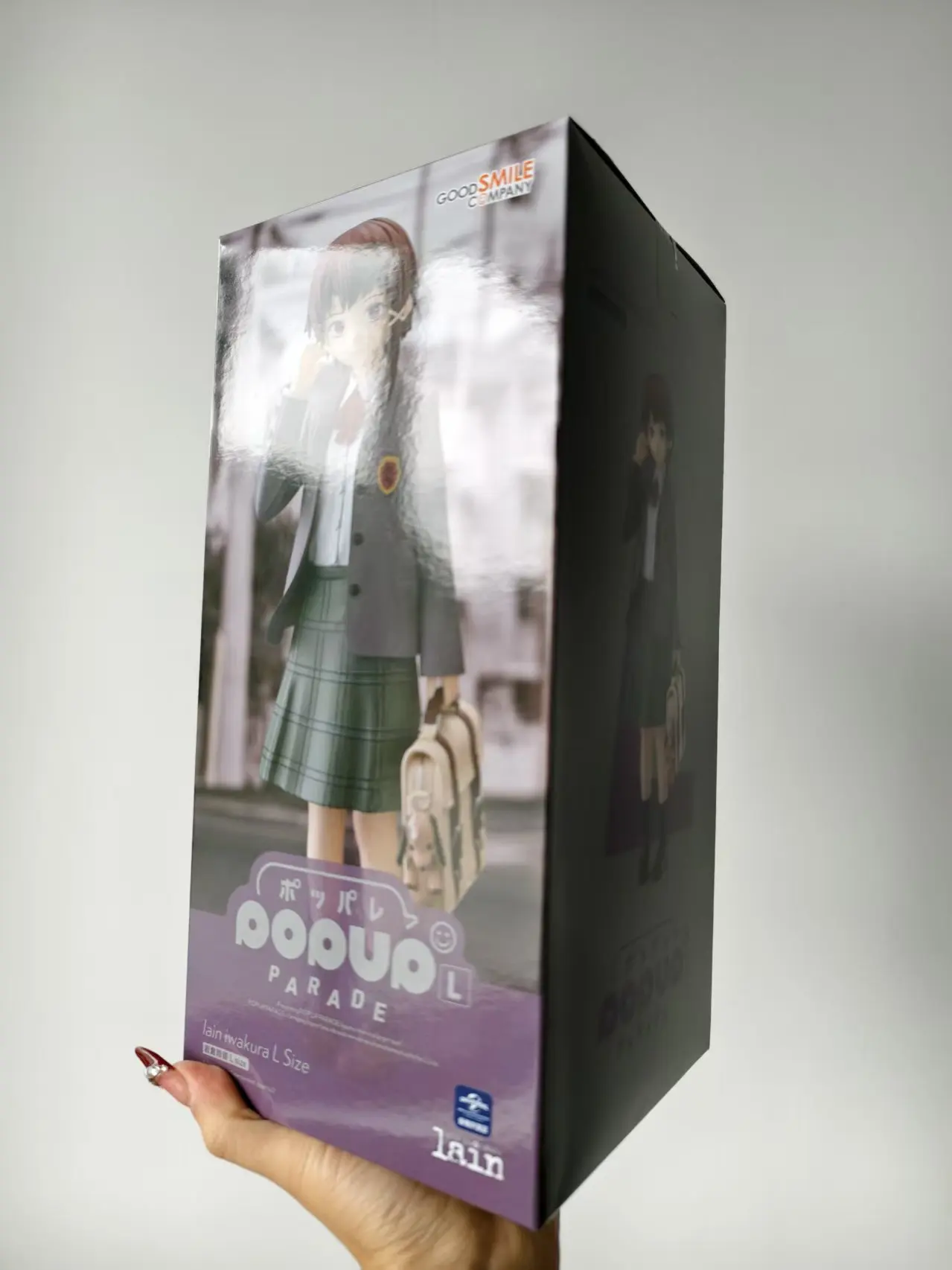 

In Stock Original GSC PUP Serial Experiments Lain Iwakura 23CM Figure Ornaments Cartoon Anime Toys Gift