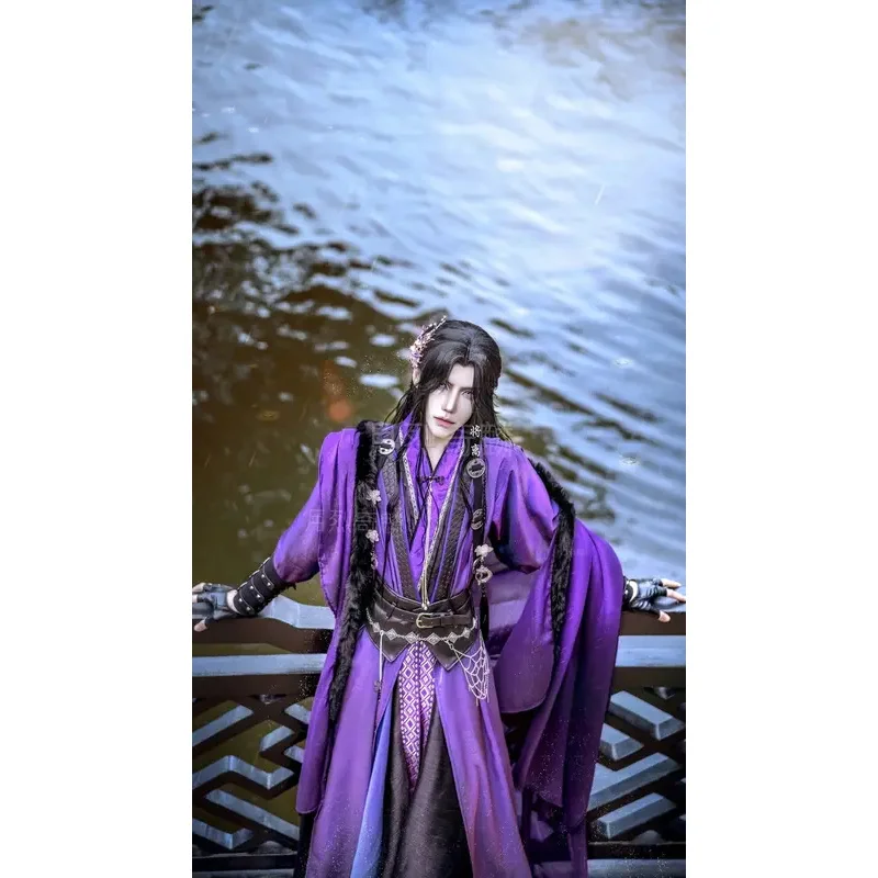

DY20Anime Mo Dao Zu Shi Wei Cosplay Wuxian Jiang Cheng Costume Hanfu Grandmaster Of Demonic Cultivation Juvenile Ver. Halloween2
