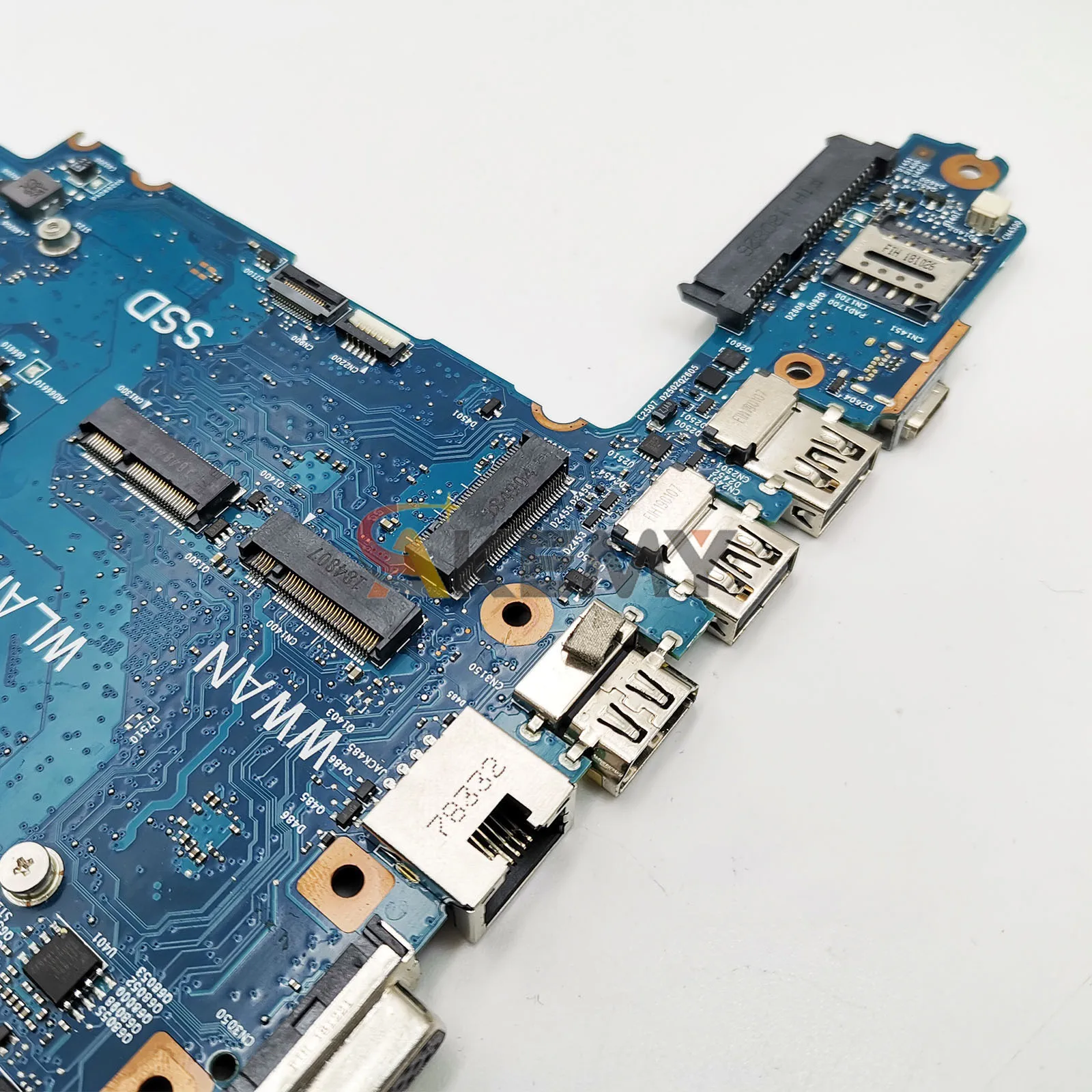 6050A2930301 Para HP ProBook 645 G4 655 G4 Laptop Placa-mãe L12801-601 L12800-601 Com R5-2500U R7-2700U CPU 100% Totalmente Testado