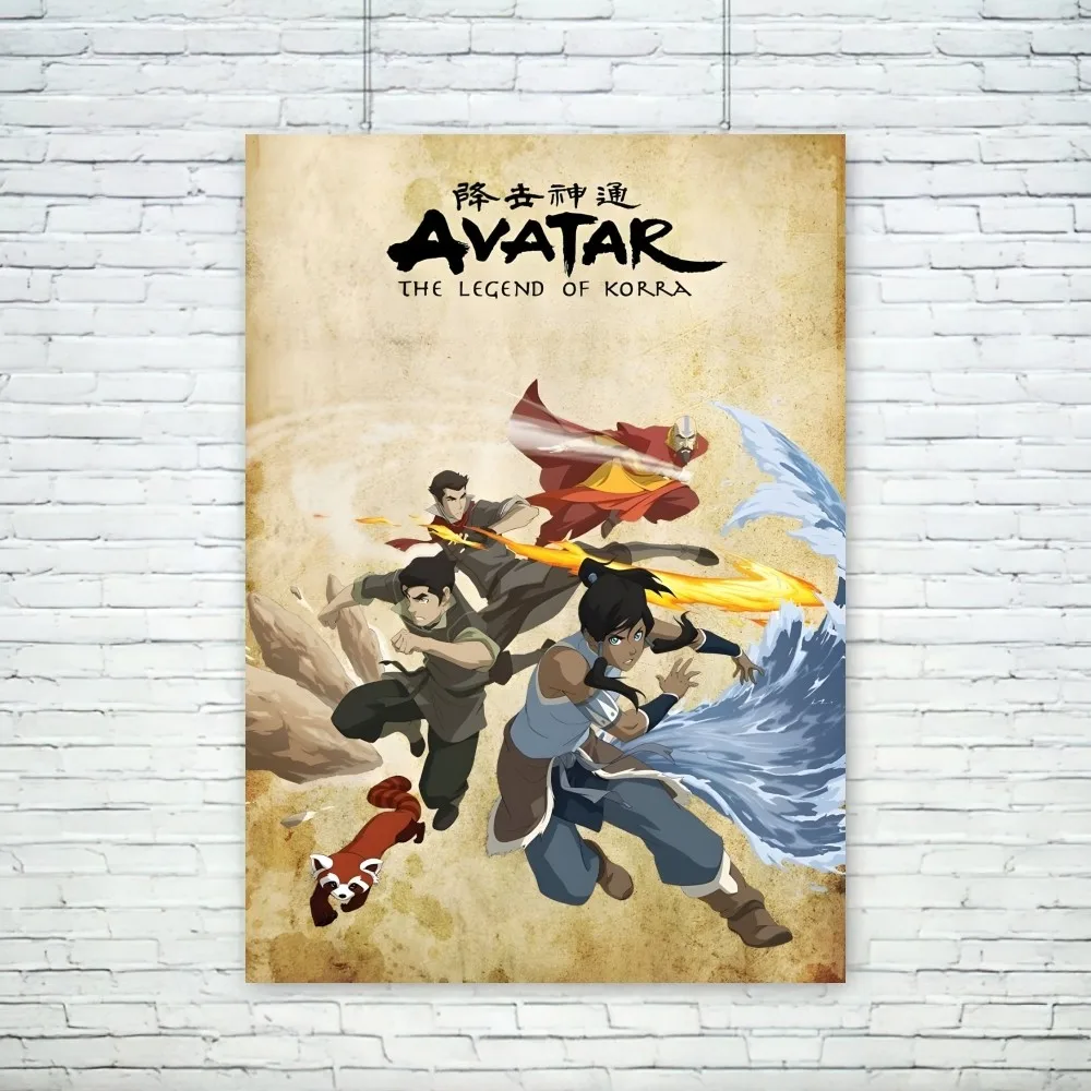 A-Avatar Legend Korra Poster Wall Pictures For Living Room Fall Decor