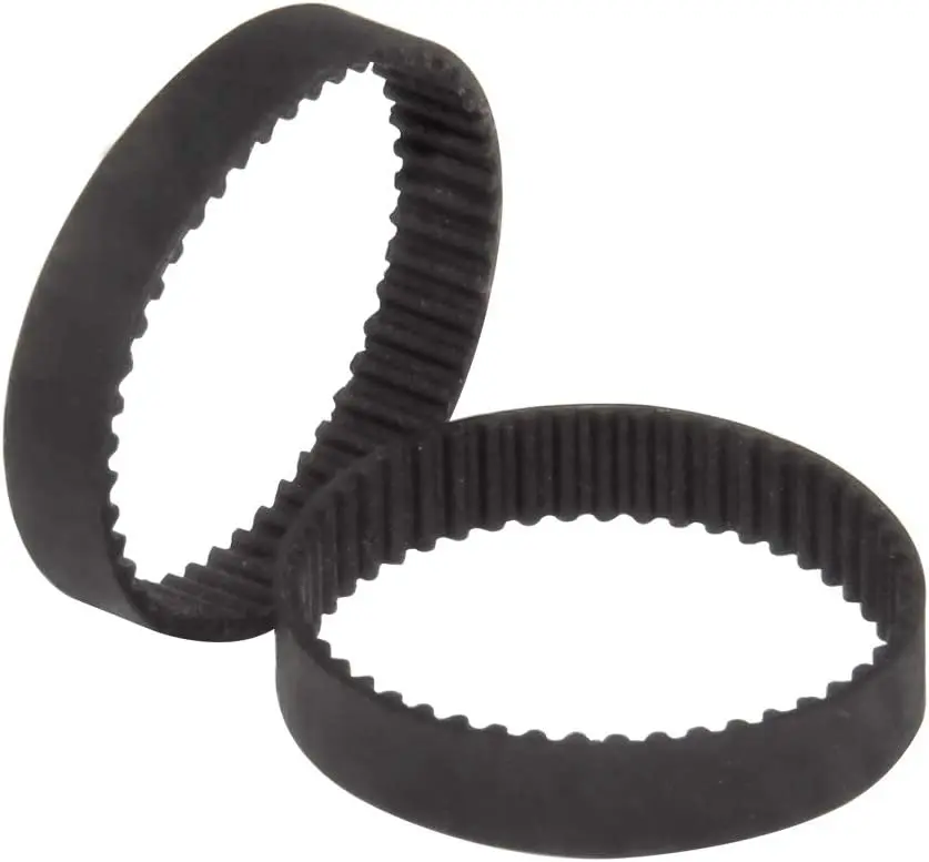 2GT Synchronous Belt 112-2GT-9 GT2 Timing Belt L=112mm W=9mm 56 Teeth in Closed Loop for 3D Printer Pack of 2pcs