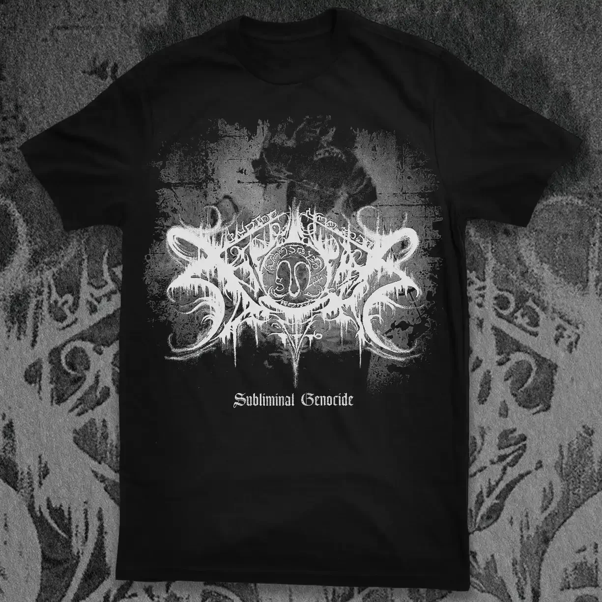 XASTHUR SUBLIMINAL GENOCIDE SHIRT unisex COTTON TEE