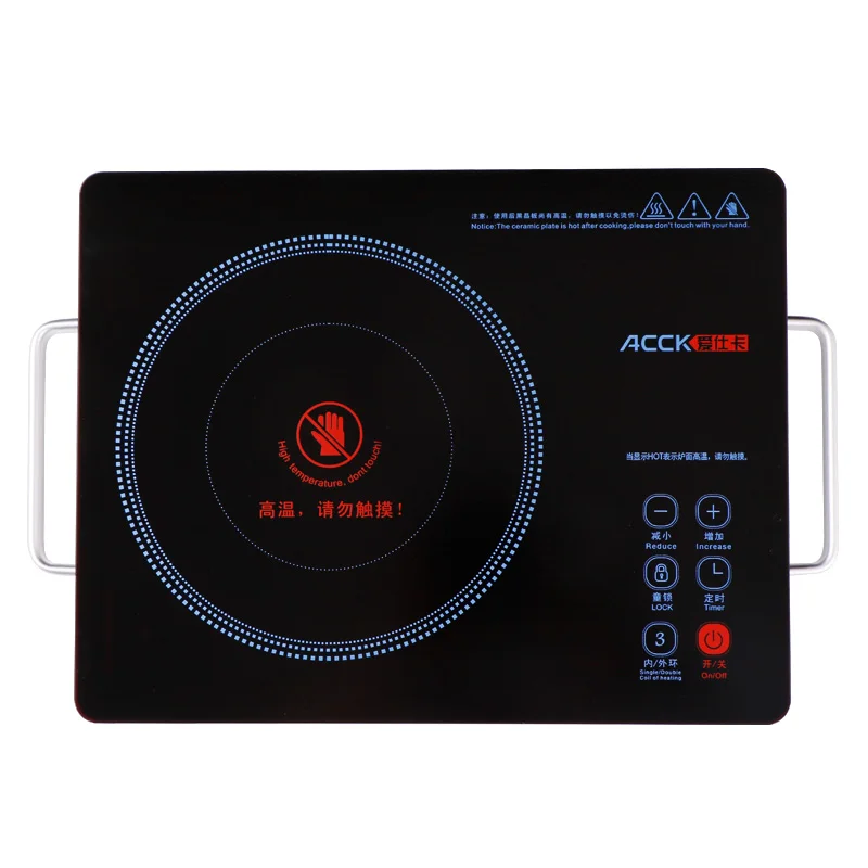 2200W POWER electric ceramic stove, cooker with timing function,10 files modes,Far infrared heating ELECTRIC HOT PLATE