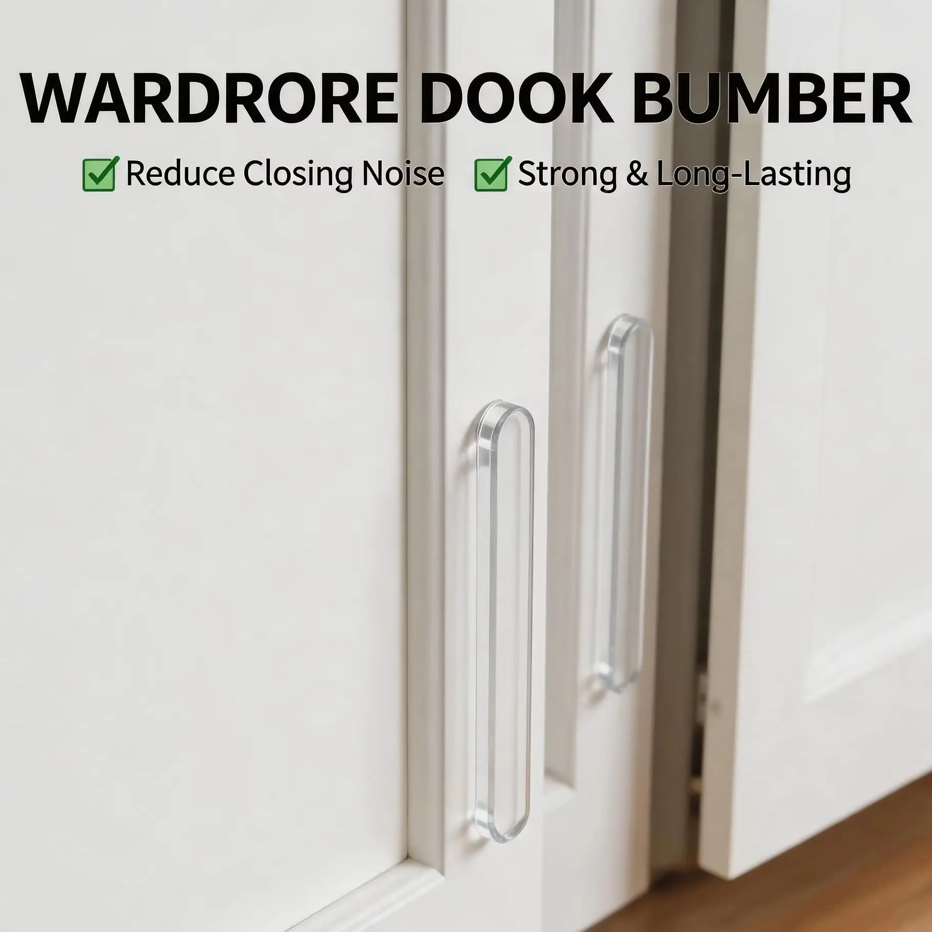 Door Stopper Toilets Drawer Door Cabinets Anti-collision Silicone Pad Self Adhesive Buffer Bumper Mute Protection Pad