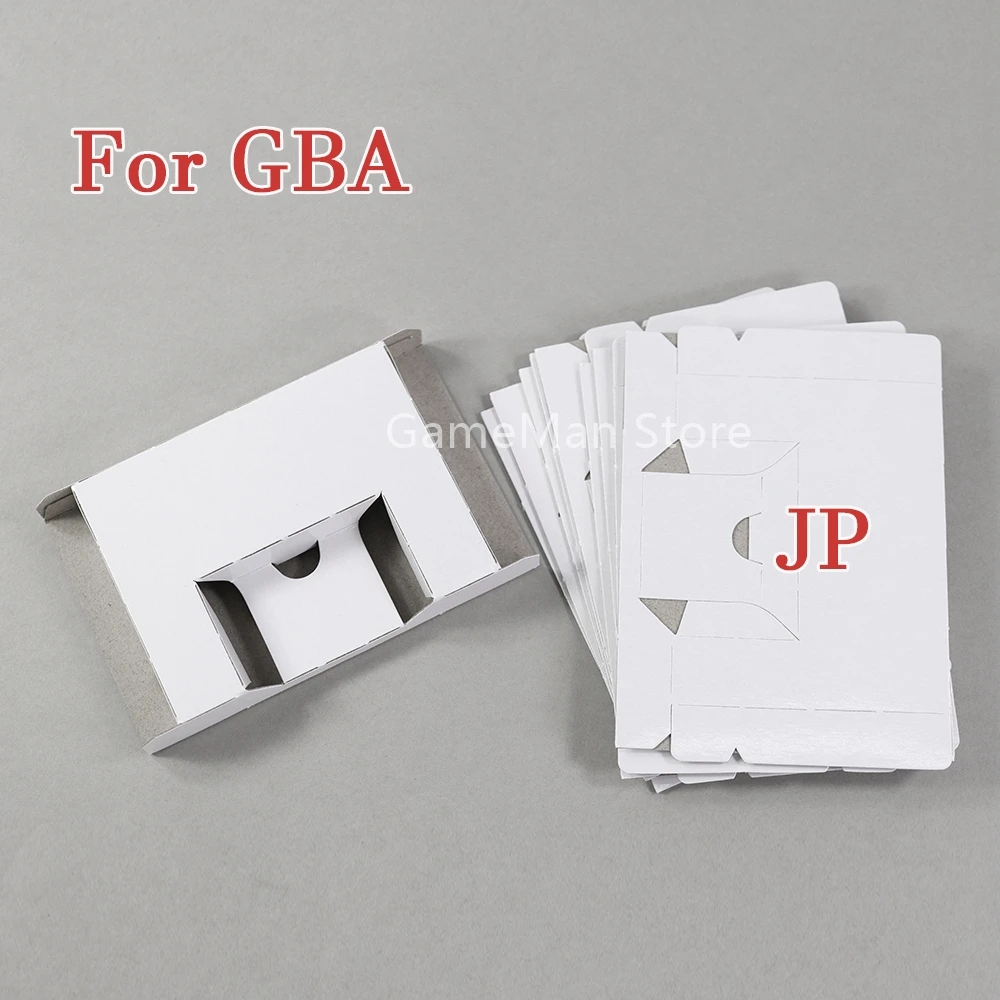 

10pcs JP Version paper box For GBA game card paper box Protector collection storage protective box