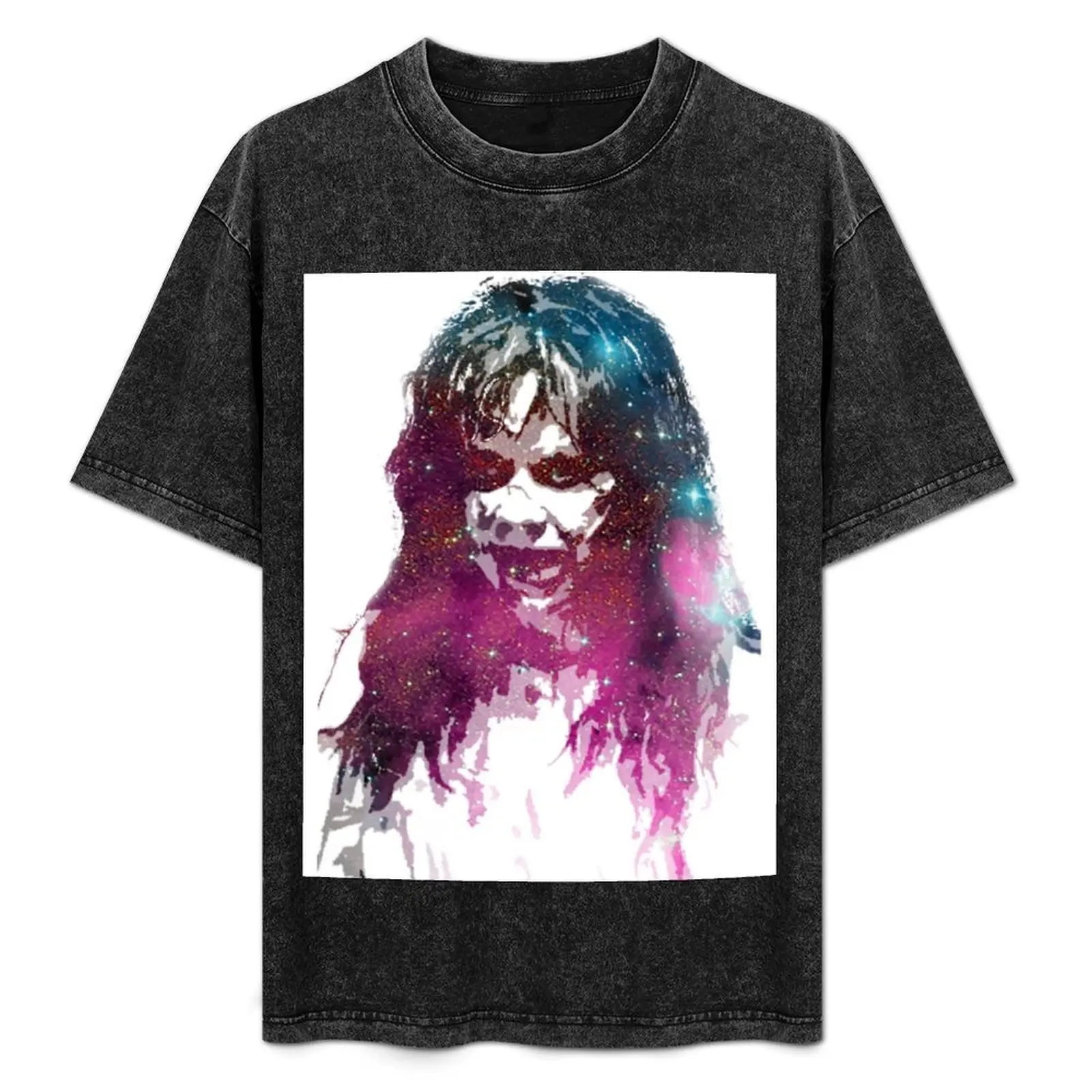 Camiseta The Exorcist Regan MacNeil Linda Blair, camiseta simples e casual de manga curta de algodão