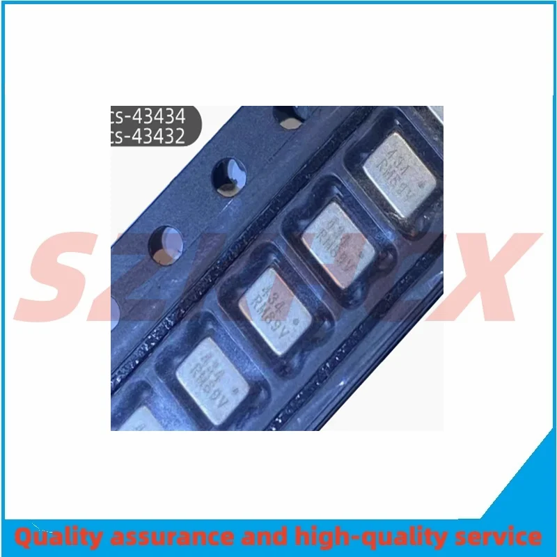 5-50PCS/LOT  100% new original ICS-43434 QFN ICS43434 code: 434 digital microphone chip
