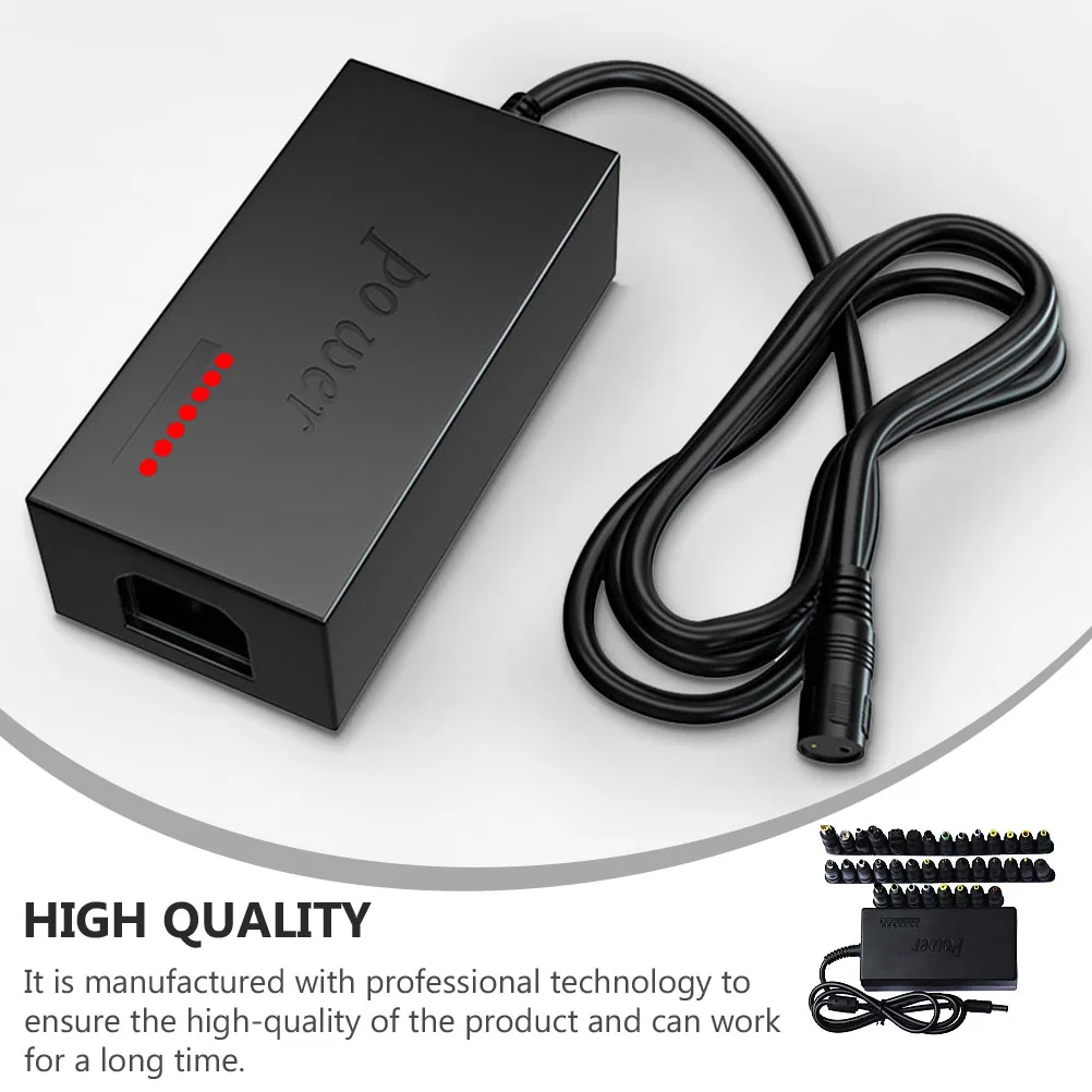

1 Set 12-24V 96W Laptop Adapter Adjustable Universal With Cord 36 Connectors Portable Power Supply For Notebook 96W Power Supply