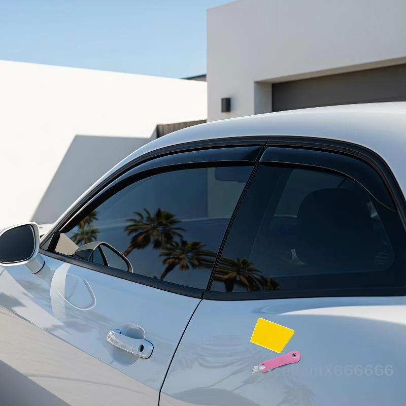 Window Sun Tint Film 300CM Uncut Roll Heat Insulation UV Block Anti-Glare Scratch Resistant Film for Vehicle Windows