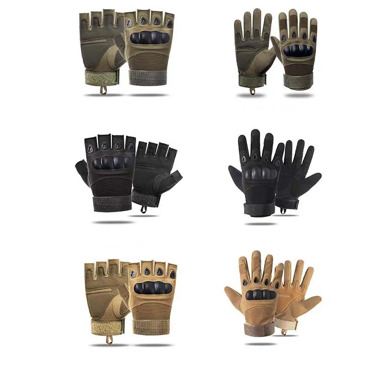 Outdoor Sports Motorcycle Army Fan Gloves Outdoor Tactical Gloves Cycling Gloves Sport Training Non-slip Fitness Glove