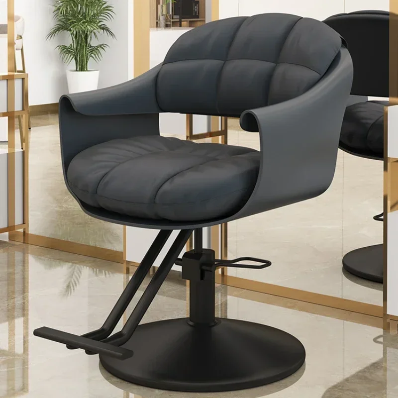 منتجات لكرسي الحلاق لقص الشعر في صالونات التجميل وغسل الشعر باللون الأسود شديد التحمل وغطاء باديكير للسبا والجلد والأريكة الحمراء