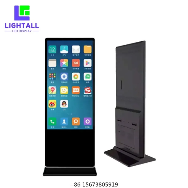 

4K 65inch Indoor Touch LCD Kiosk Standing Floor LCD Indoor Advertising Player Machine LCD Digital Signal Screen Display
