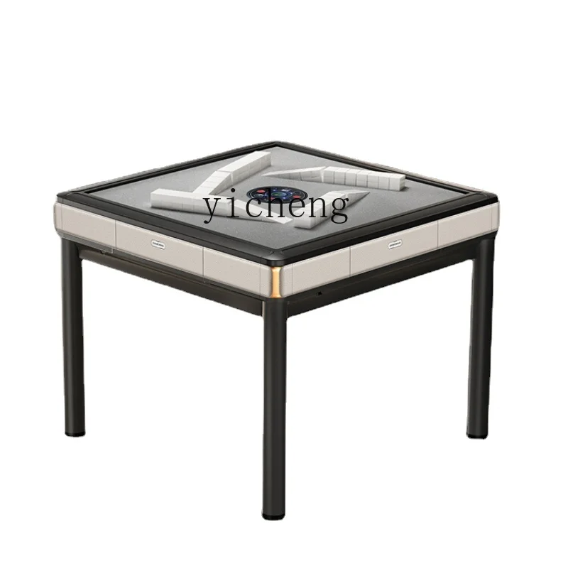 

ZF Roller Coaster Mahjong Machine Automatic Household Electric Mahjong Dining Table Dual-Use Mute