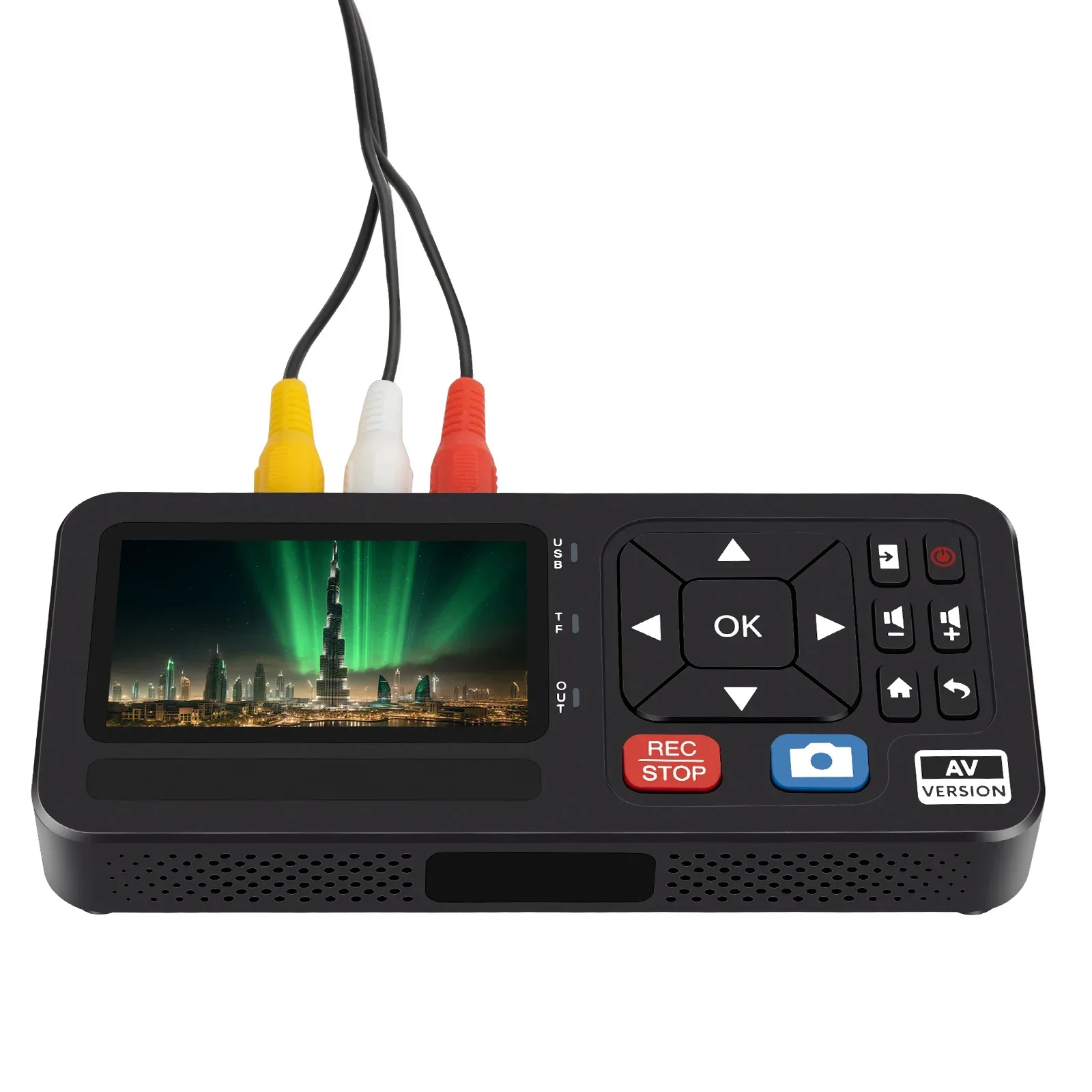 

Hot Sale CVBS S-Video 720P Analog To MP4 1080P Digital Video Converter AV Video Recorder Box Capture Card For VHS DVD Cassette T