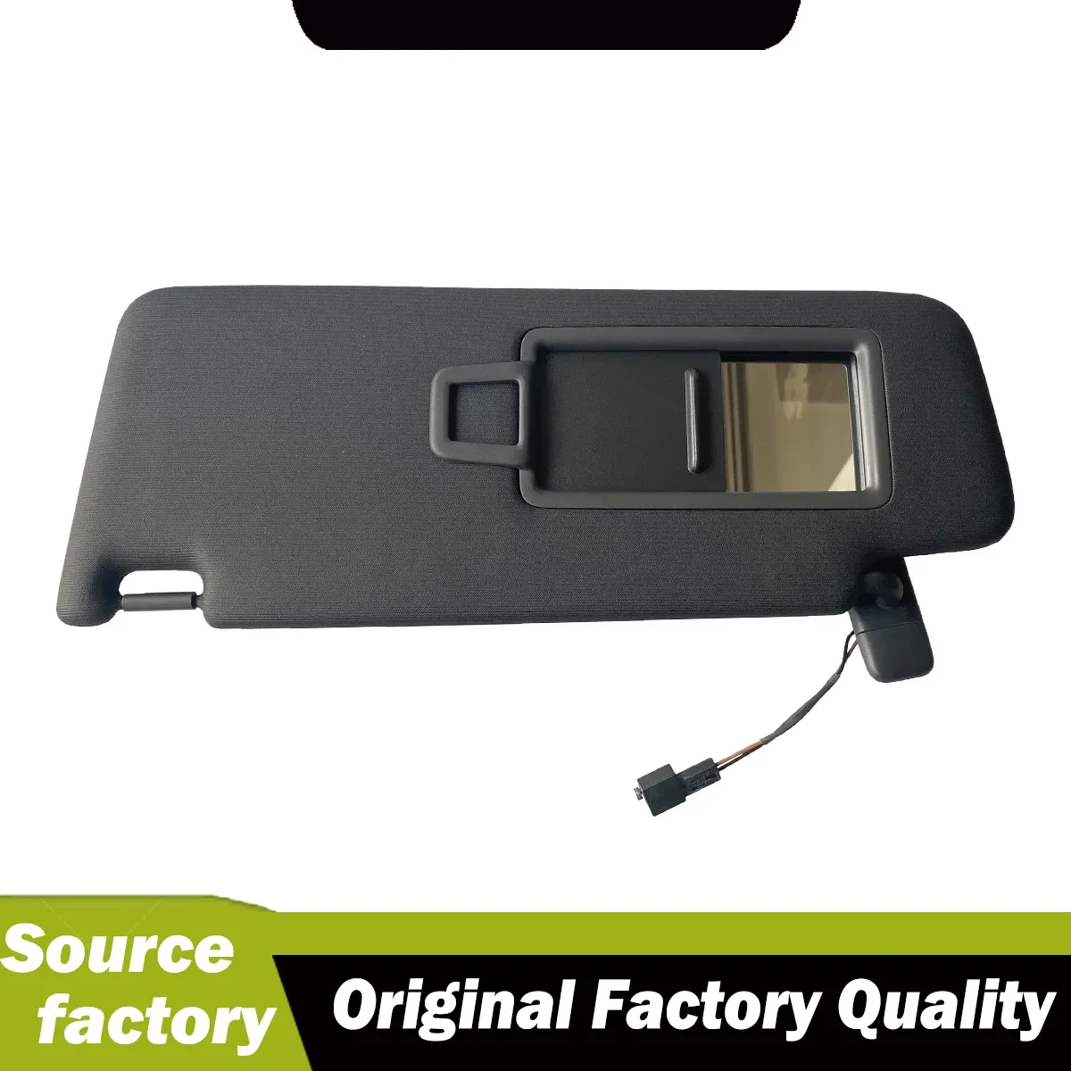 For VW Golf 7 7.5 R GTI GTD Sportsvan E Golf Jetta MK7 T Roc Passat B8 CC 5GG857551 1PC Black Interior Sun Visor Make Up Mirror