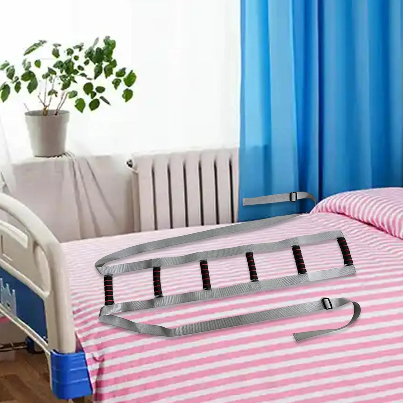 

Bed Ladder Assist for Most Beds Non Slip Pull up Assist Device Bed Rope Ladder Helper for Senior Back Problems Spinal Injuries