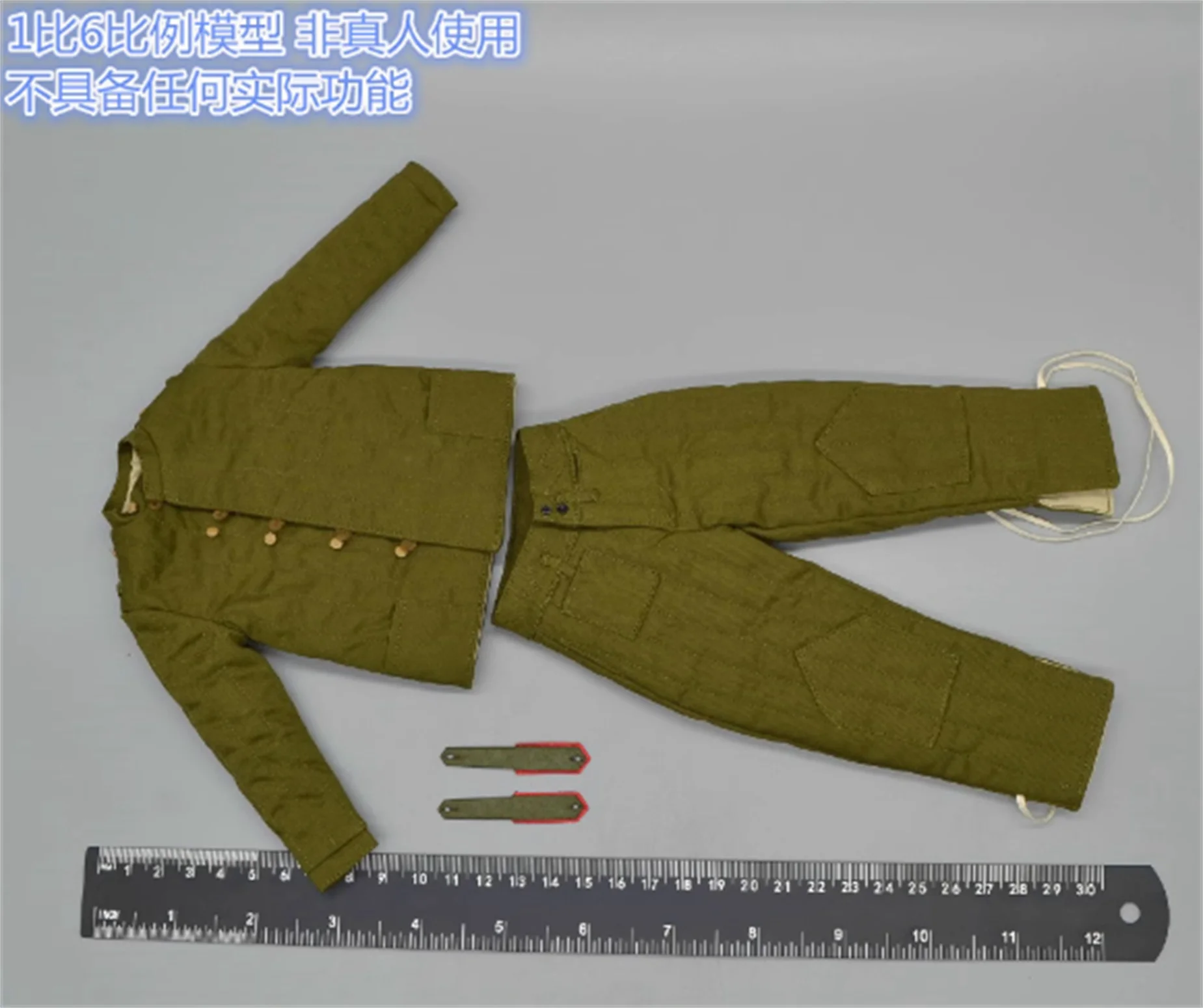 BGM-005 1/6 Schaal Militair Combat Uniform Het Sovjetleger Gevangen Berlijnse Kleding Fit 12 "" Soldaat Action Figure Speelgoed