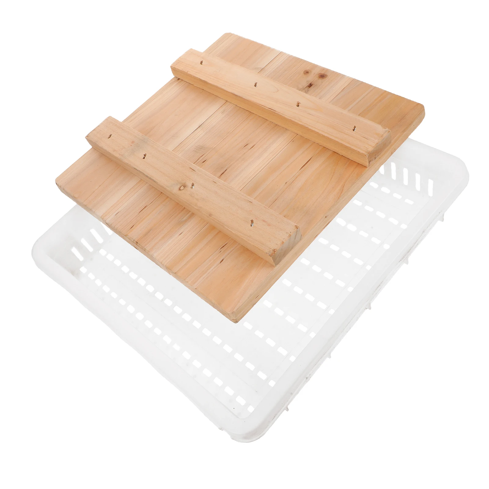 

1 Set Mold Wood Plastic Maker Tool For Diy Home Cheesemaking Compact Manual Press For Cheese Tofu Making – Household Kitchen