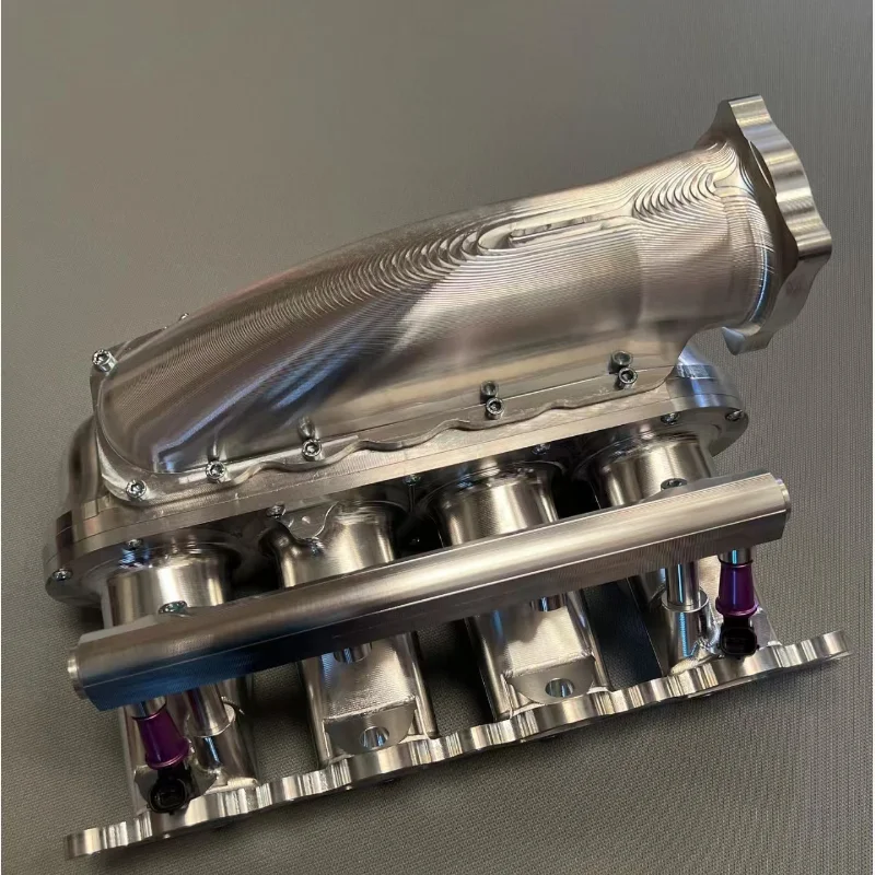 Full Aluminum Racing Intake Manifold for Mitsubishi EVO 4-6 4G63 Engine