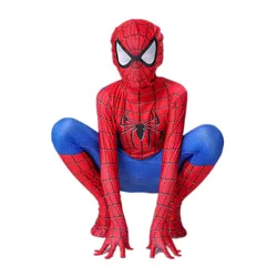 Kids Superhero Costumes Movie Characters Fantasy Onesies Halloween Party Dress Up Boys Girls Photo Props