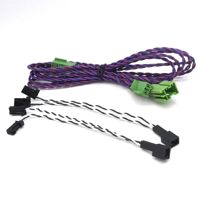 Retrofit subwoof dash door SPEAKER TWEETER Cable splitter For W205 GLC